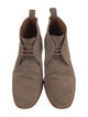 Grenson Suede Lace-Up Boots
