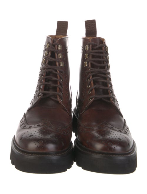 Grenson Leather Lace-Up Boots