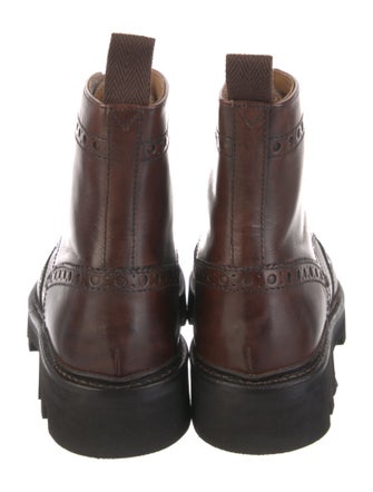 Grenson Leather Lace-Up Boots