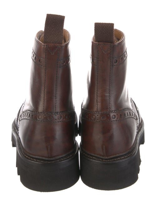 Grenson Leather Lace-Up Boots
