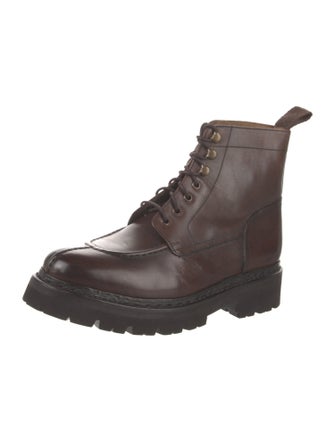 Grenson Leather Lace-Up Boots