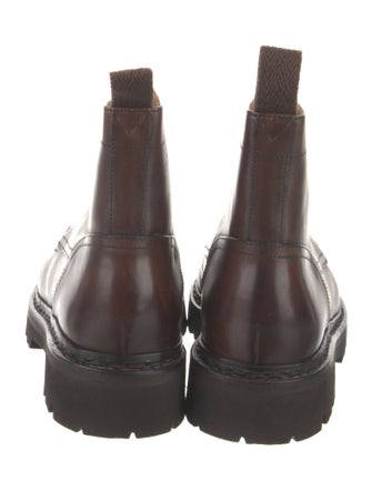 Grenson Leather Lace-Up Boots