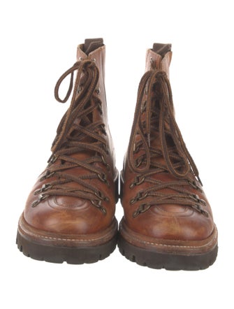 Grenson Leather Hiking Boots