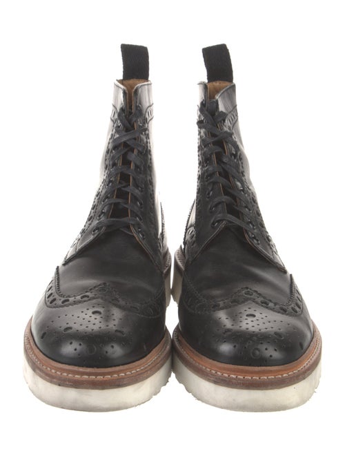 Grenson Leather Lace-Up Boots