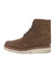 Grenson Suede Lace-Up Boots
