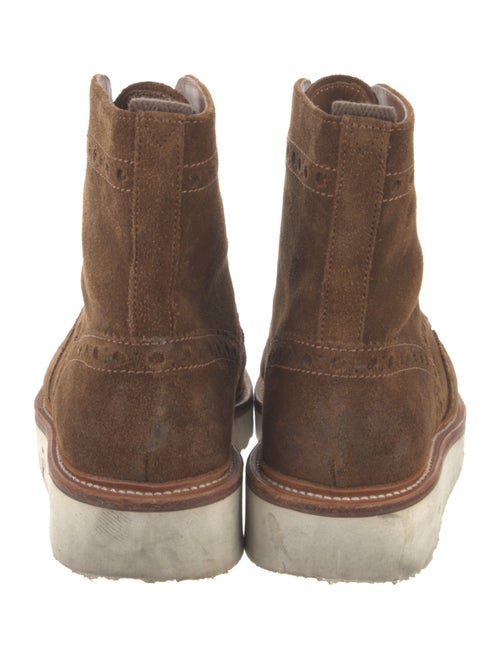 Grenson Suede Lace-Up Boots