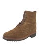 Grenson Suede Lace-Up Boots