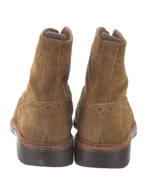 Grenson Suede Lace-Up Boots