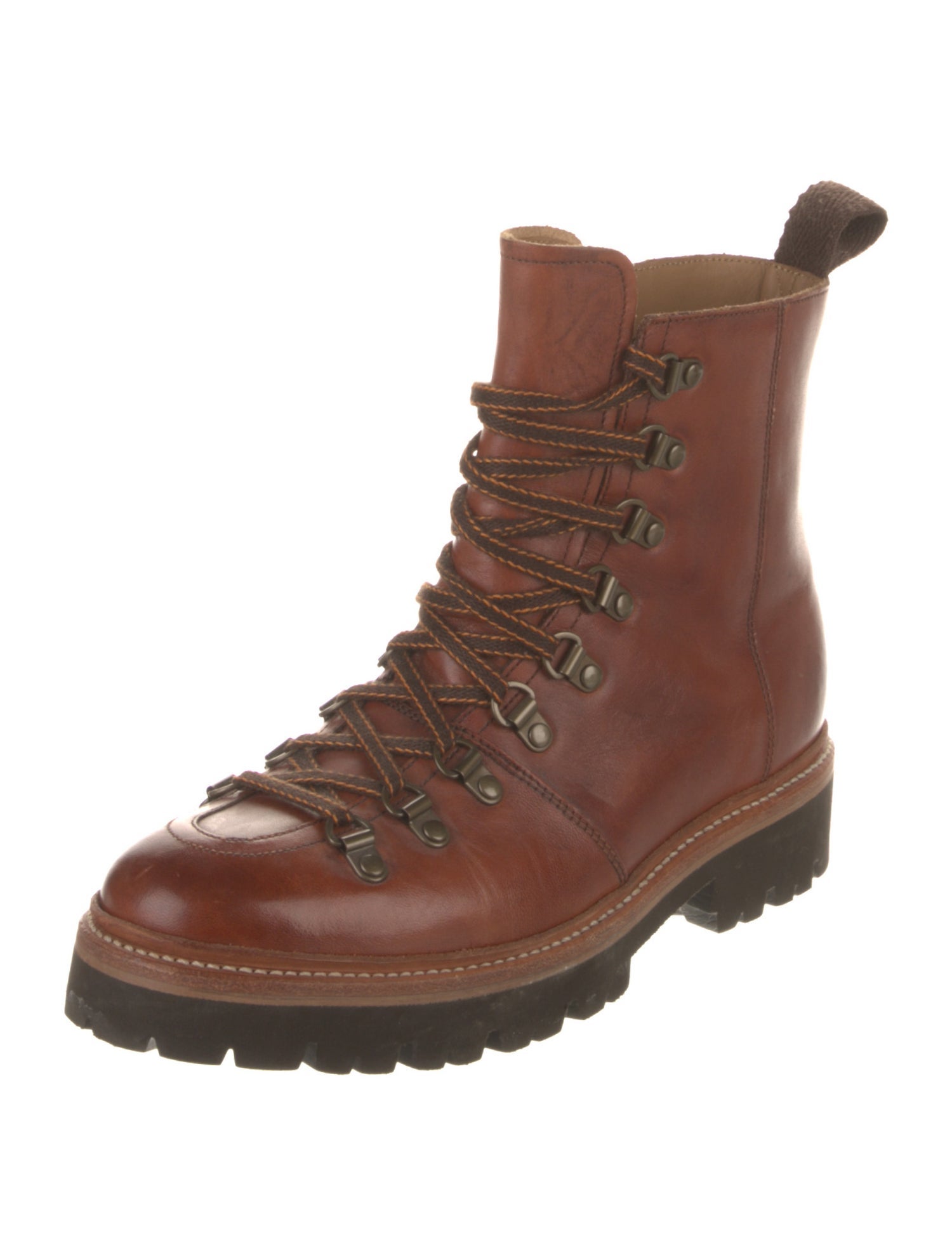 Grenson Leather Hiking Boots