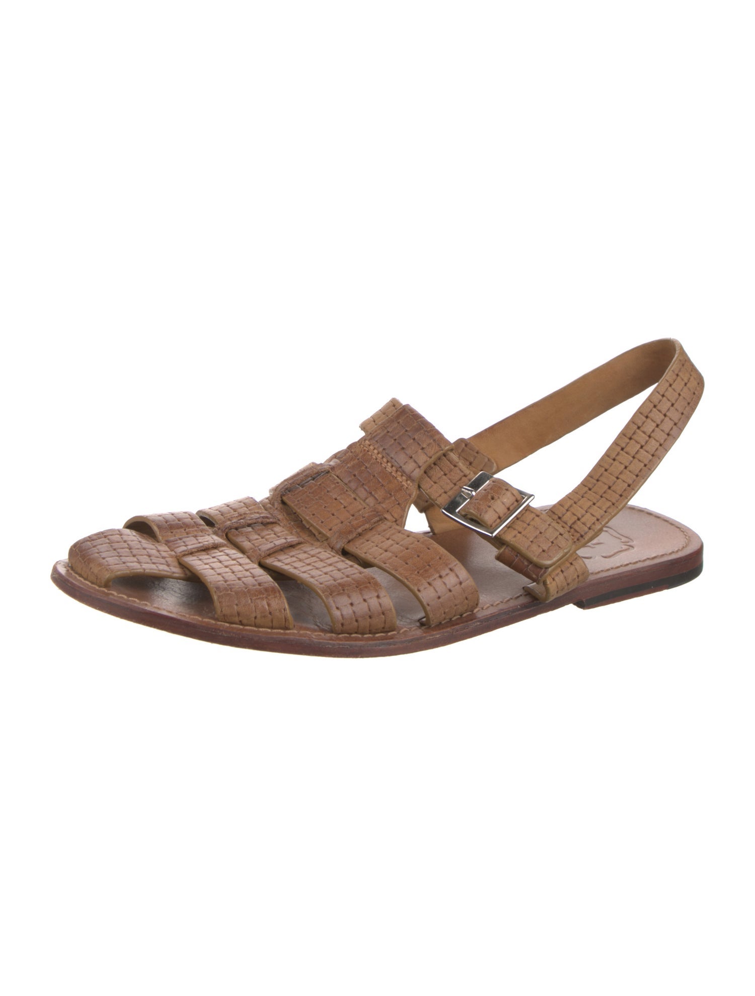 Grenson Leather Slingback Sandals