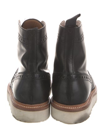 Grenson Leather Lace-Up Boots