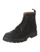 Grenson Suede Combat Boots