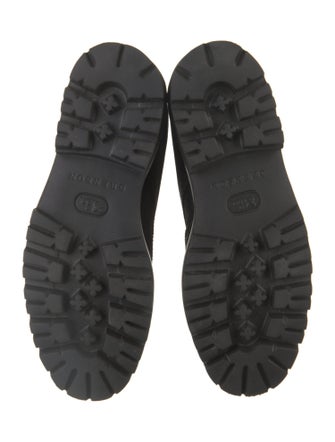 Grenson Suede Combat Boots