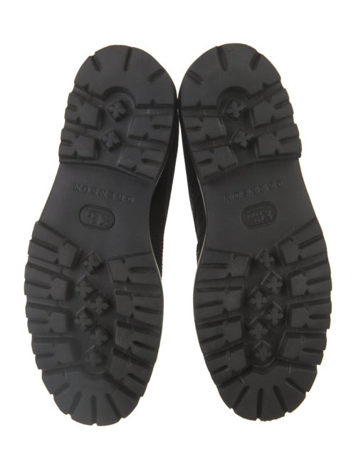 Grenson Suede Combat Boots