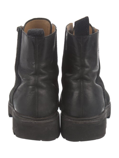 Grenson Leather Combat Boots