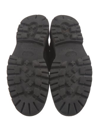 Grenson Leather Combat Boots