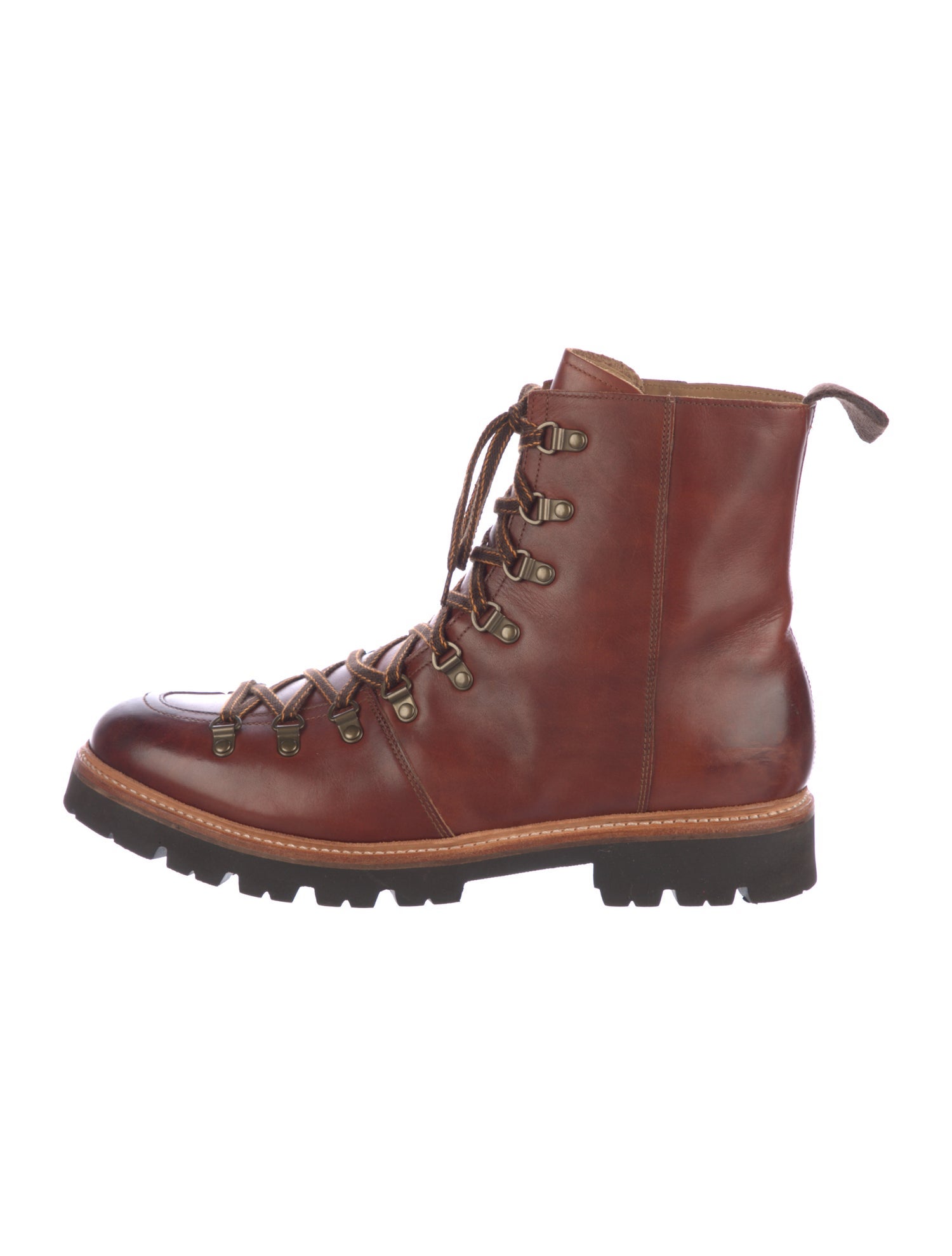 Grenson Leather Hiking Boots