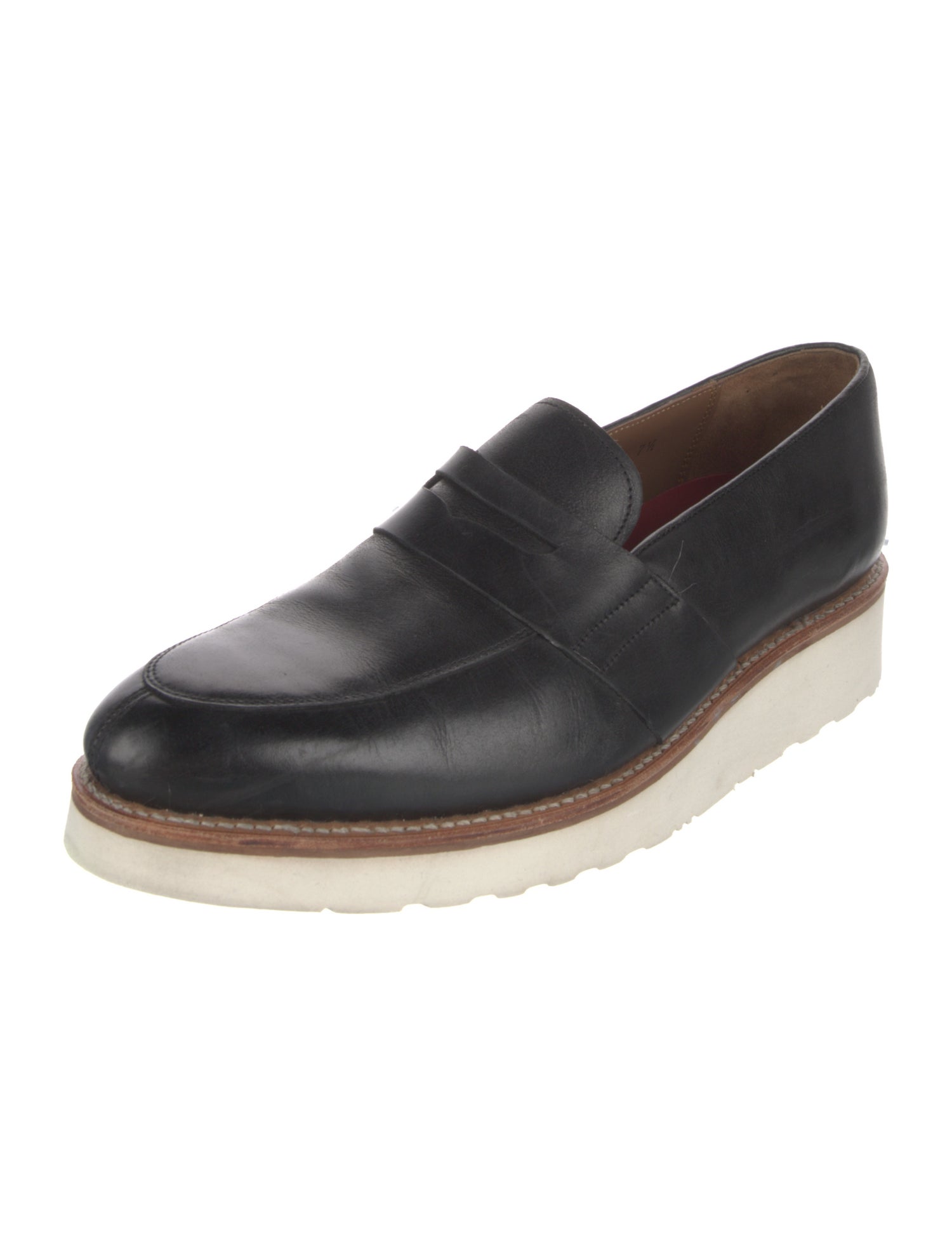 Grenson Leather Dress Loafers