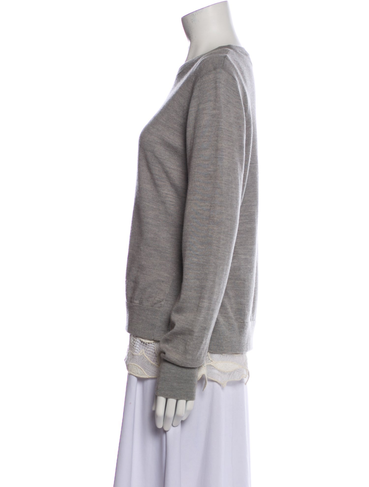 Grey by Jason Wu Wool Crew Neck Sweater