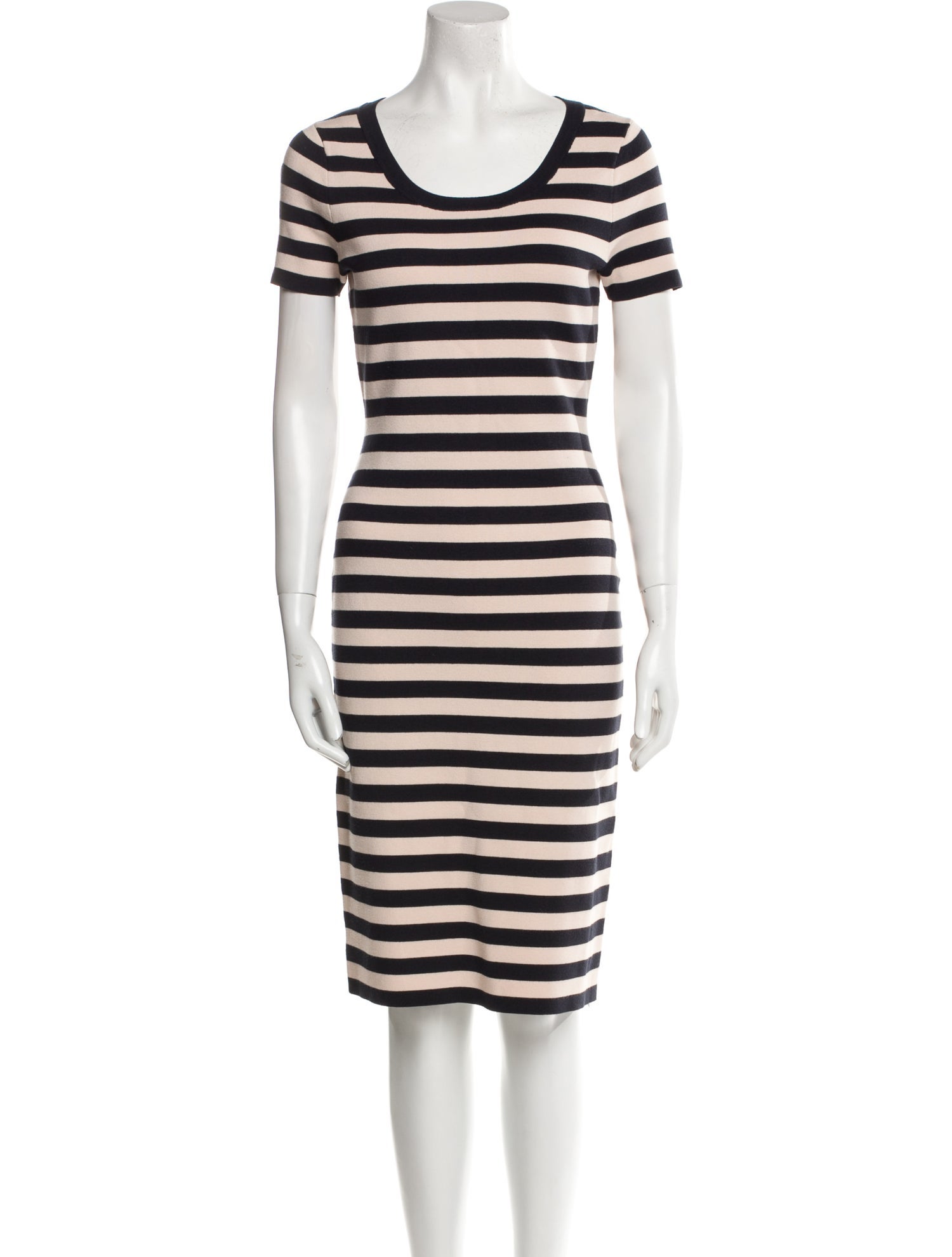 Grey by Jason Wu Striped Knee-Length Dress