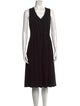 Grey by Jason Wu V-Neck Midi Length Dress