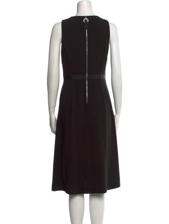 Grey by Jason Wu V-Neck Midi Length Dress