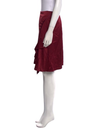 Grey by Jason Wu Ruffle Embellishment Knee-Length Skirt