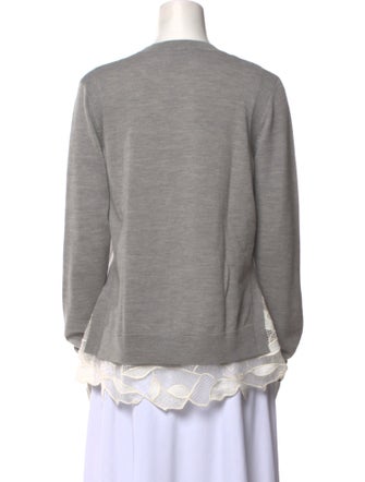 Grey by Jason Wu Wool Crew Neck Sweater