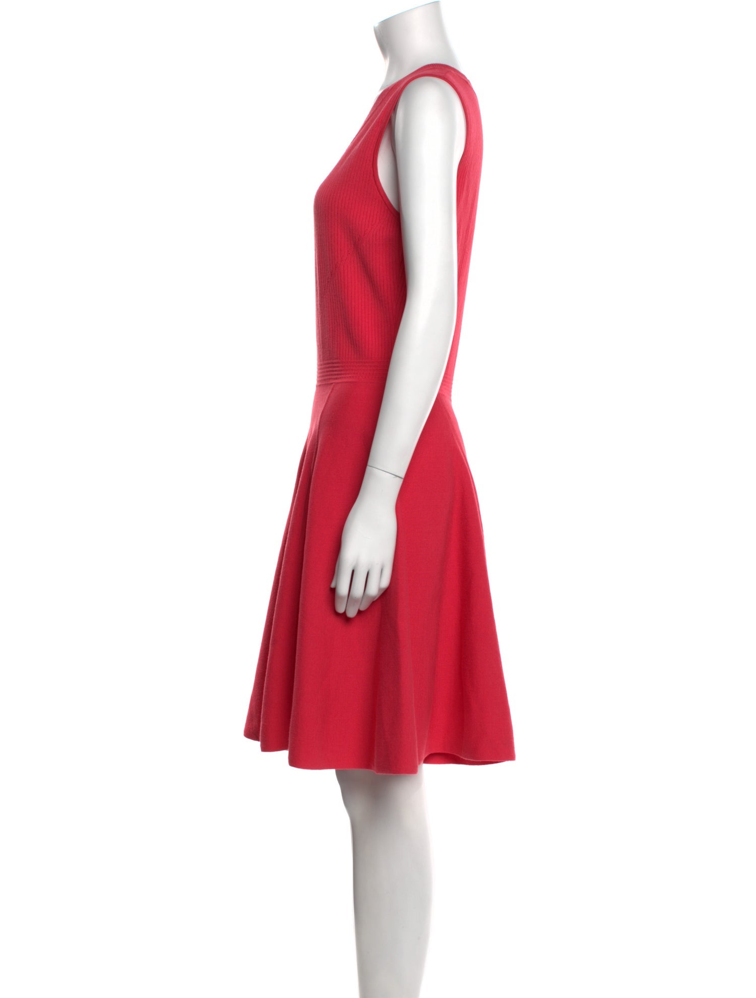 Grey by Jason Wu V-Neck Knee-Length Dress