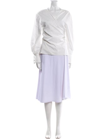 Grey by Jason Wu One-Shoulder Long Sleeve Tunic