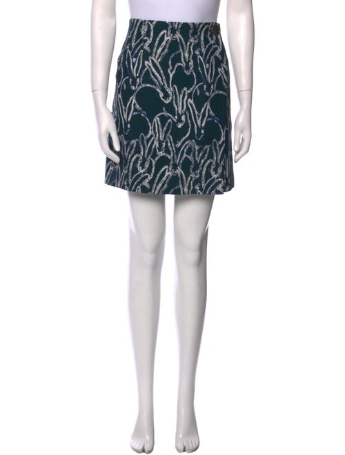 Grey by Jason Wu Printed Mini Skirt