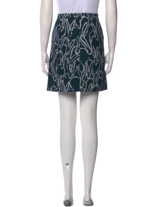 Grey by Jason Wu Printed Mini Skirt