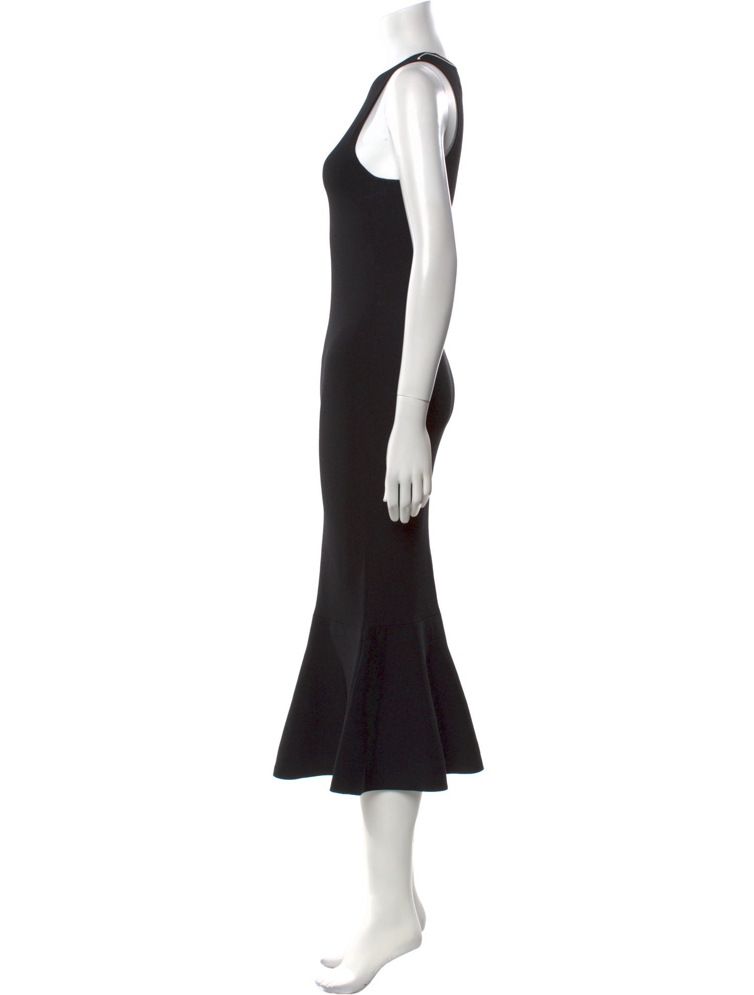 Grey by Jason Wu Crew Neck Long Dress