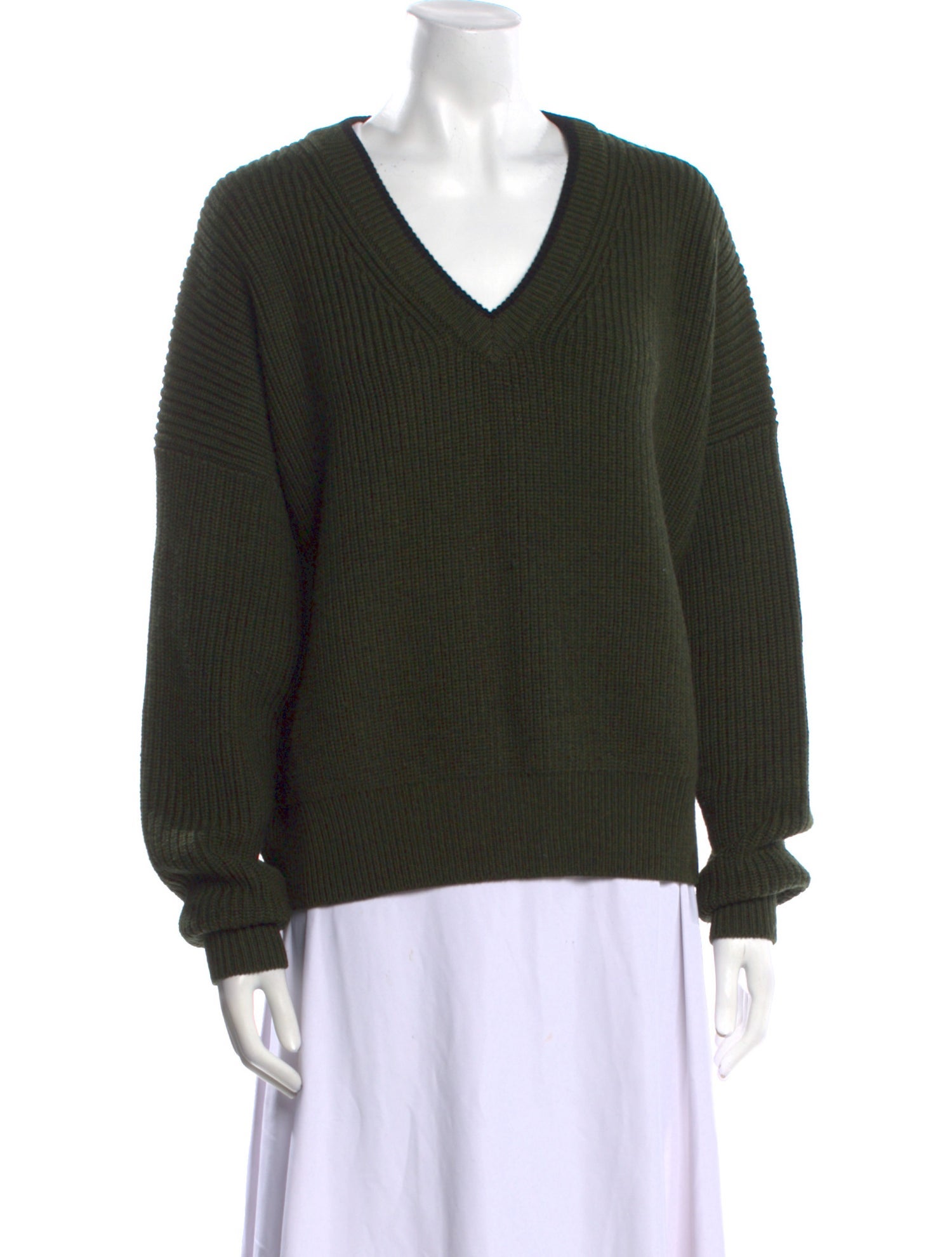 Grey by Jason Wu Wool V-Neck Sweater