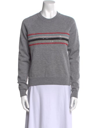 Grey by Jason Wu Wool Striped Sweater