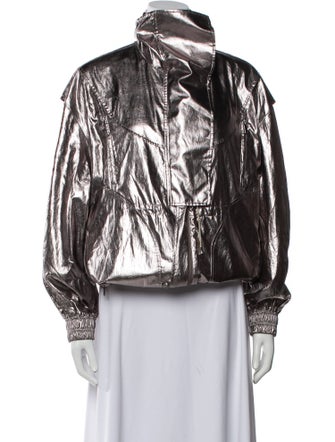 Grey by Jason Wu Nylon Biker Jacket