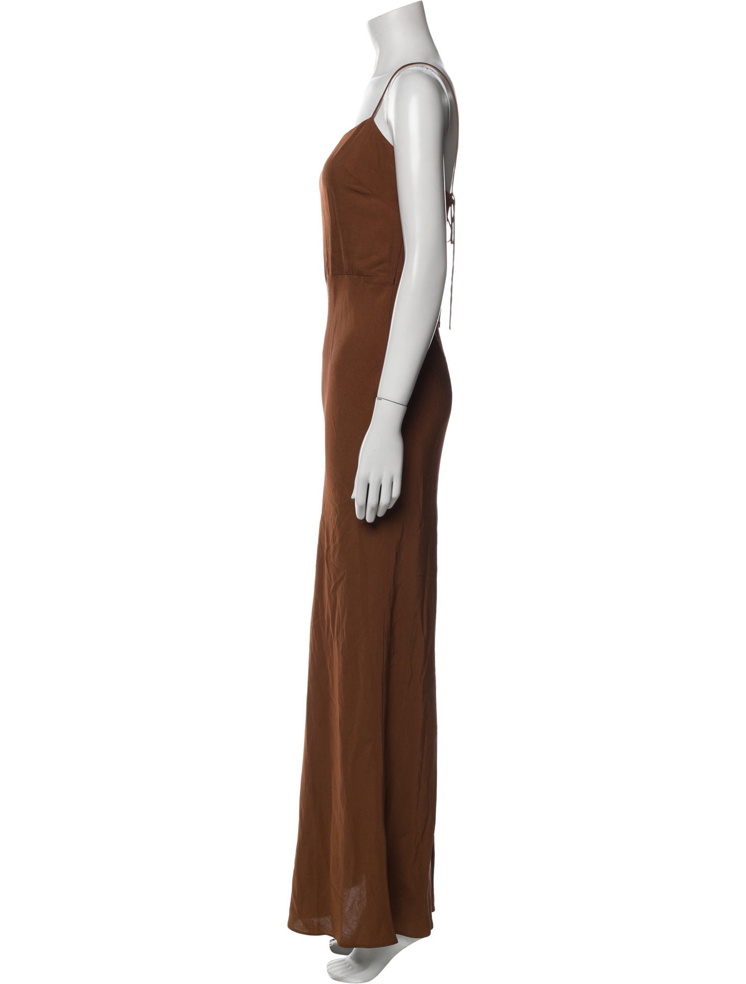 Grey by Jason Wu Square Neckline Long Dress