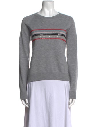 Grey by Jason Wu Wool Striped Sweater