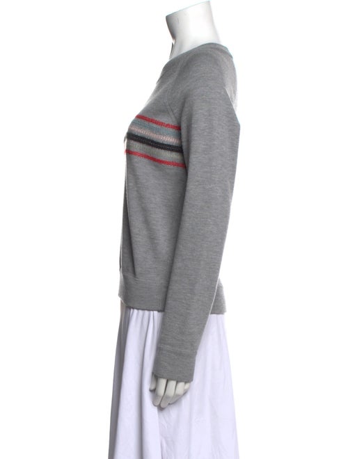 Grey by Jason Wu Wool Striped Sweater