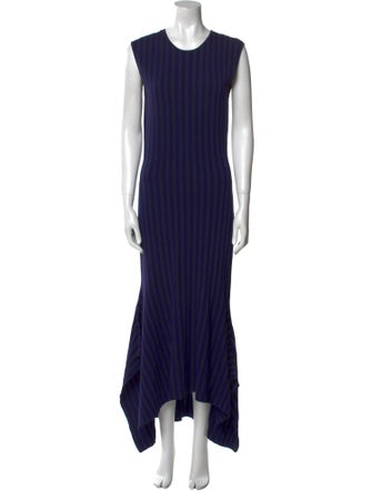 Grey by Jason Wu Striped Long Dress