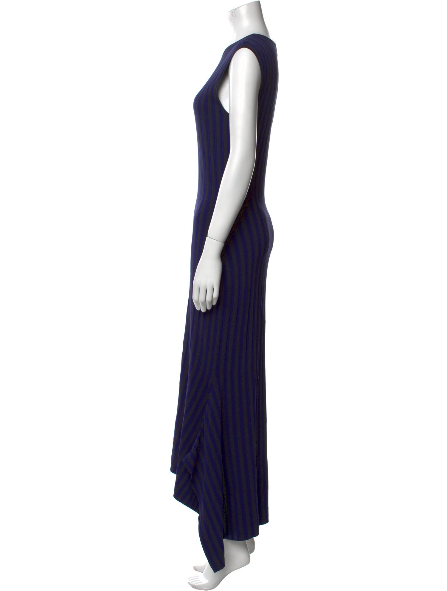 Grey by Jason Wu Striped Long Dress