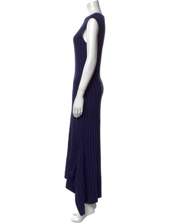 Grey by Jason Wu Striped Long Dress