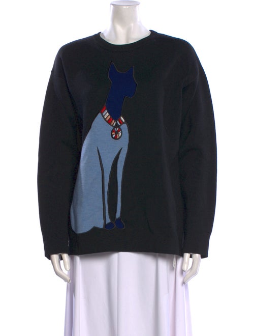 Grey by Jason Wu Wool Graphic Print Sweatshirt
