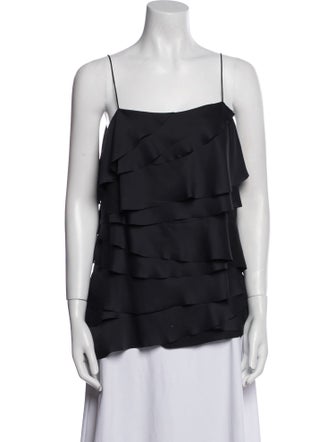 Grey by Jason Wu Square Neckline Sleeveless Top