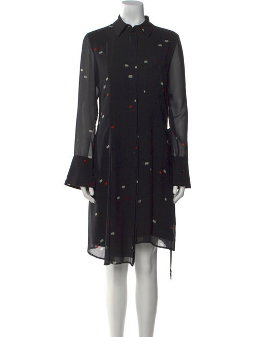 Grey by Jason Wu Polka Dot Print Mini Dress