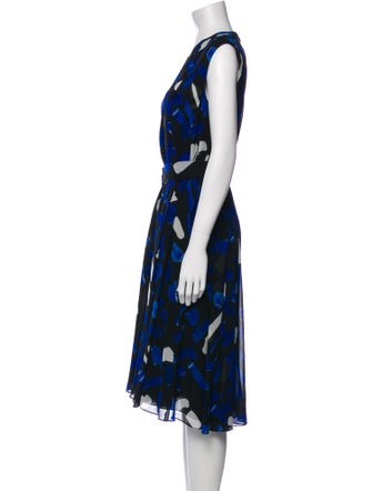 Grey by Jason Wu Printed Midi Length Dress