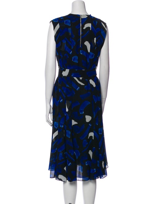 Grey by Jason Wu Printed Midi Length Dress