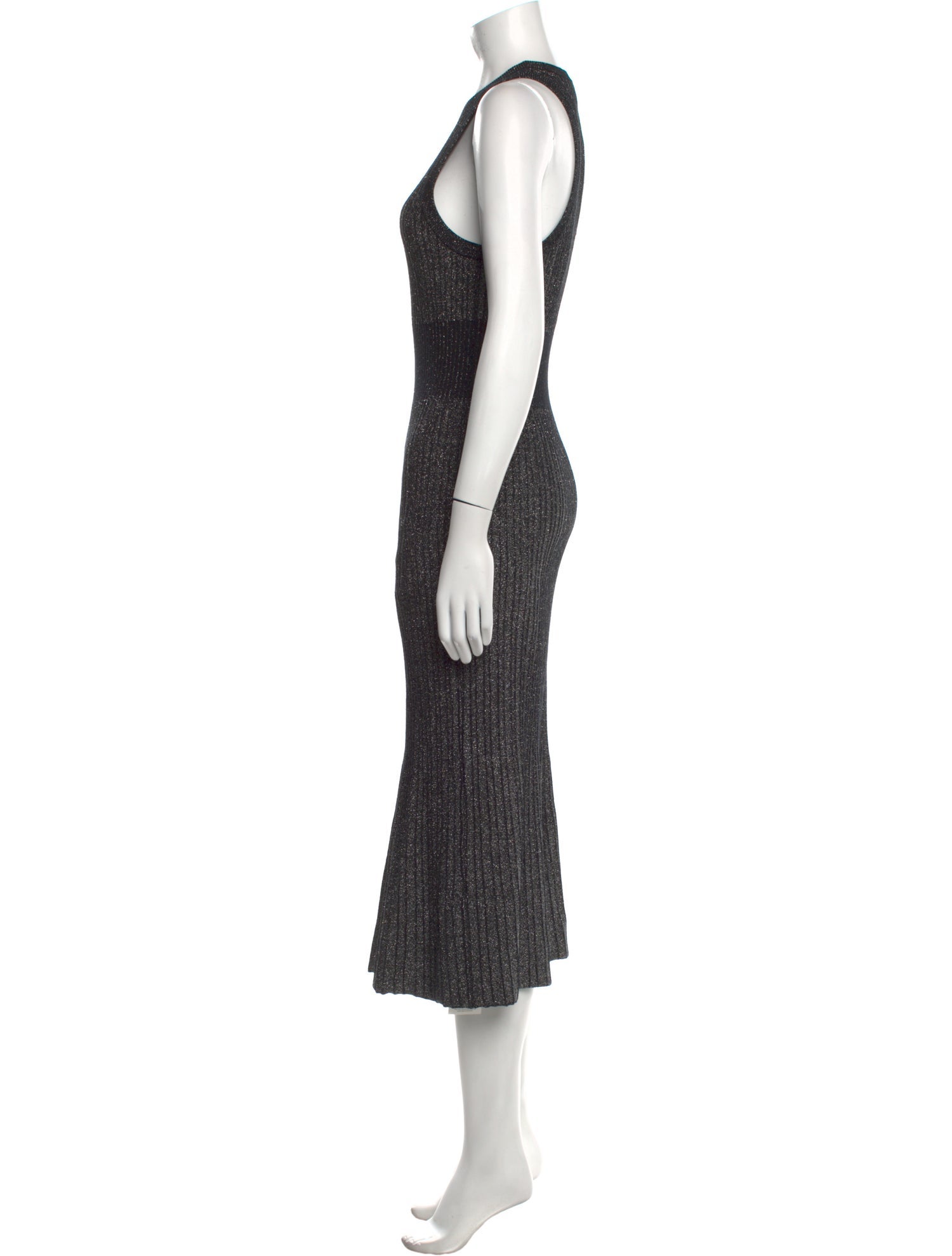 Grey by Jason Wu Crew Neck Long Dress