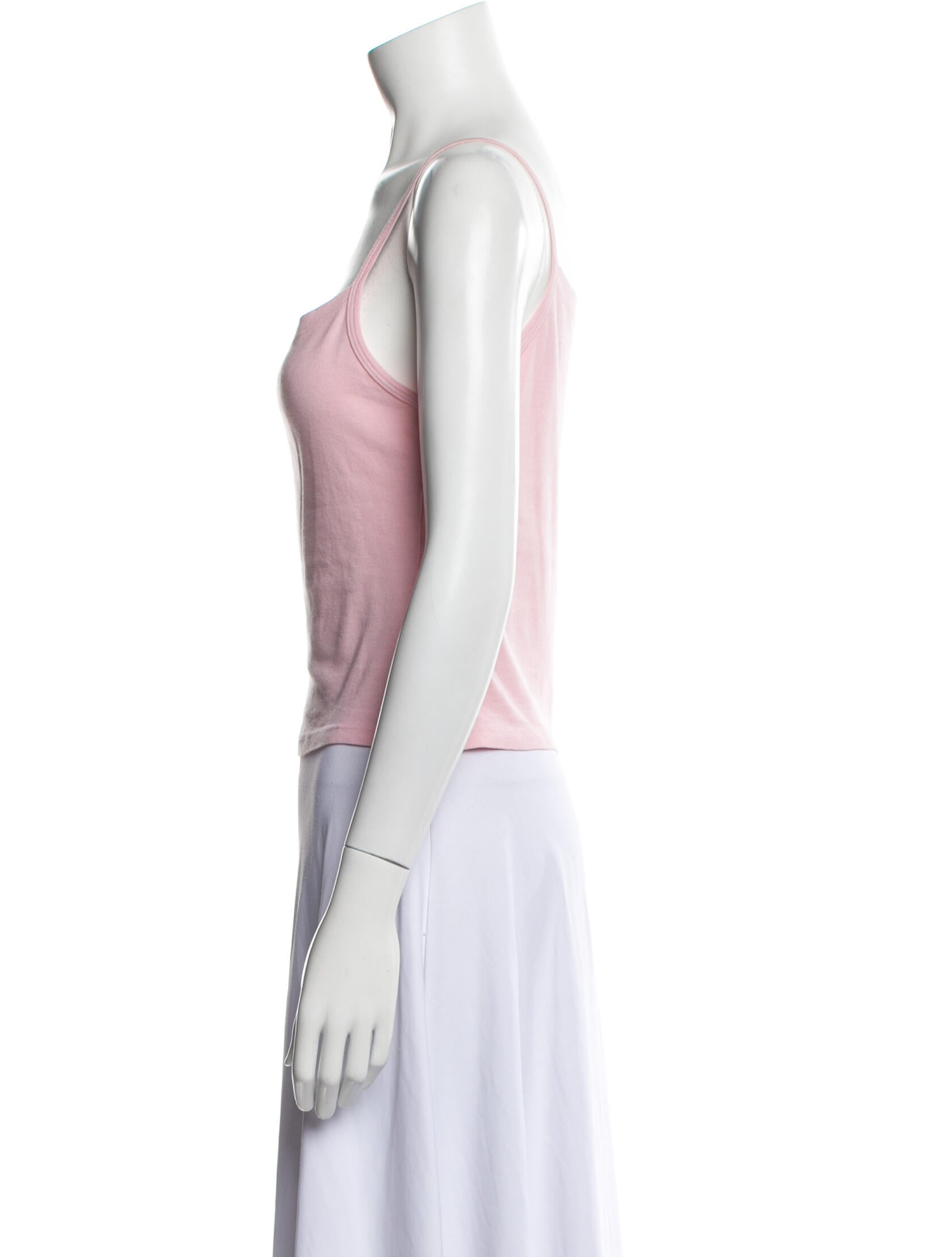 Gil Rodriguez Square Neckline Sleeveless Top