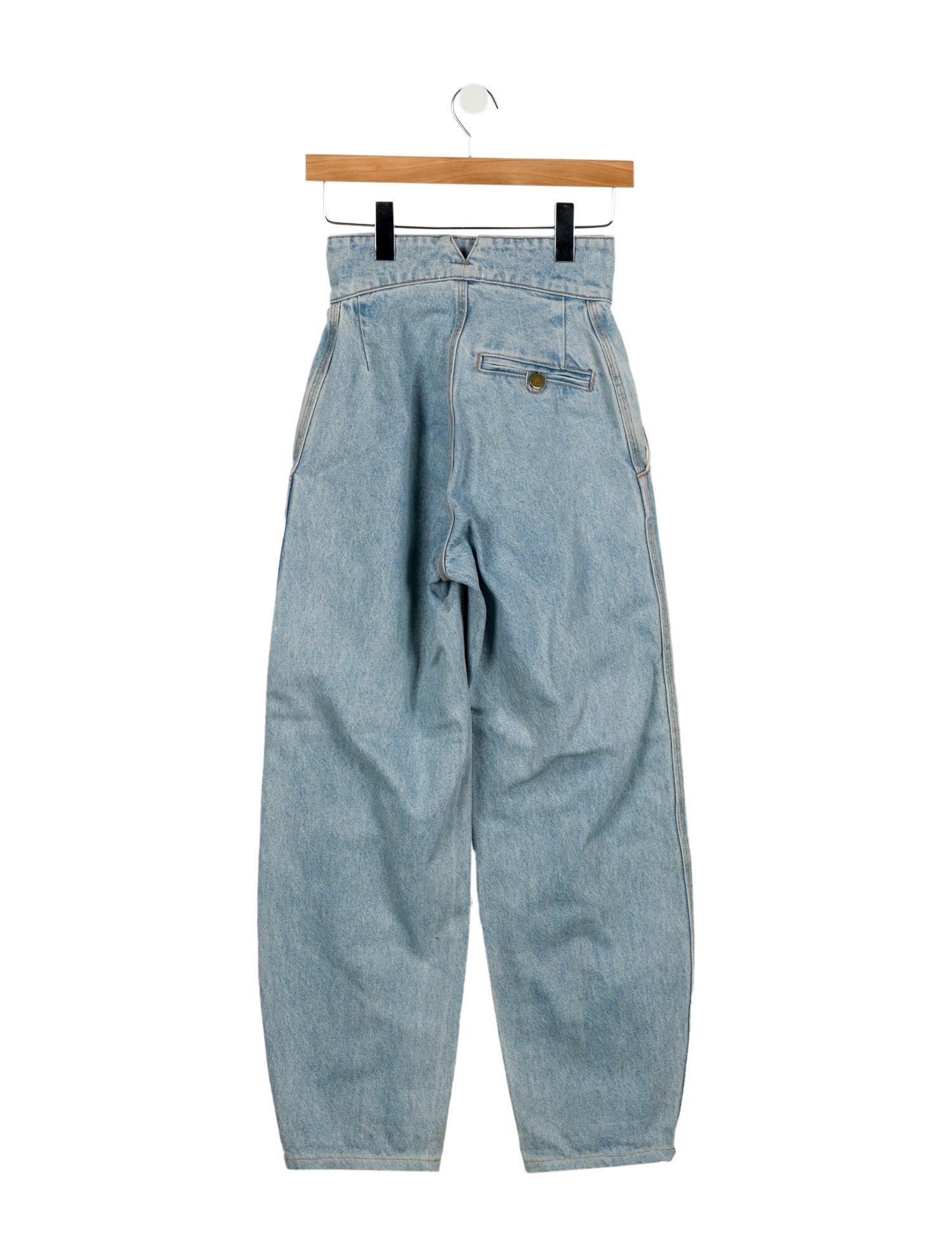 Gil Rodriguez High-Rise Straight Leg Jeans